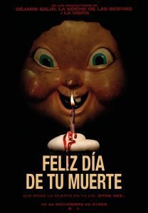 Felíz día de tu muerte Cartel