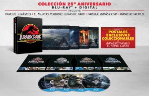 Jurassic Park edición coleccionista blu-ray mayo
