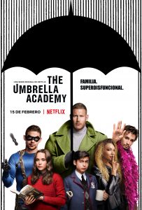 tráiler the umbrella academy poster