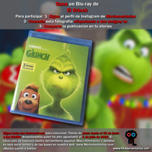 Sorteo Blu-ray El Grinch IG
