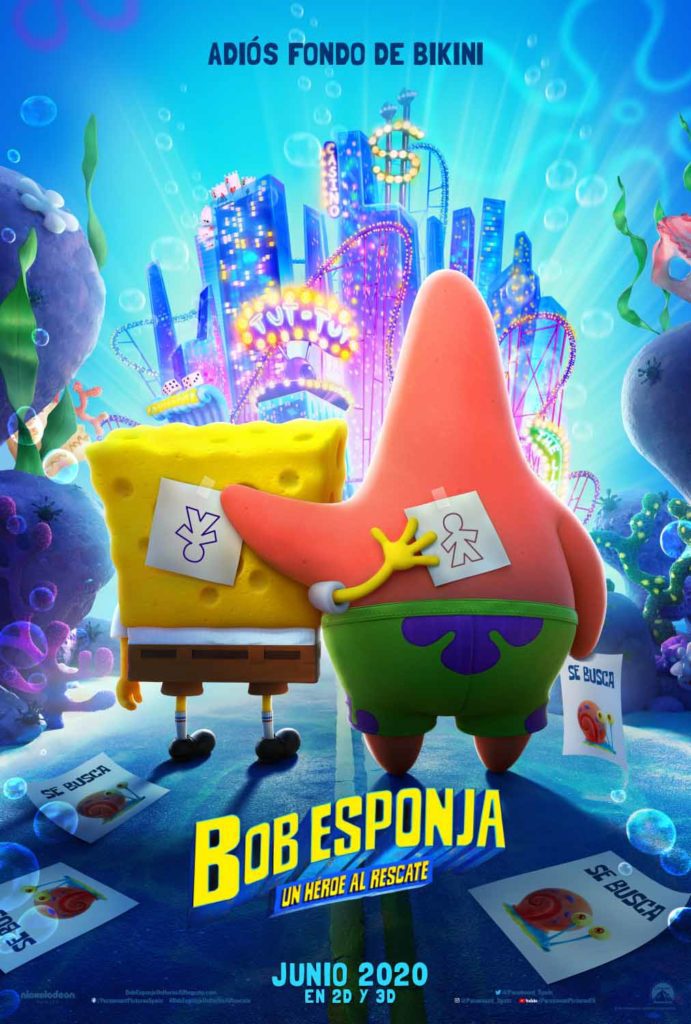 bob esponja cartel