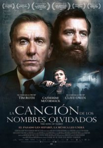 la canción de los nombres olvidados tráiler cartel