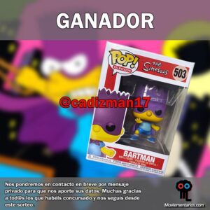 Funko Bartman GANADOR