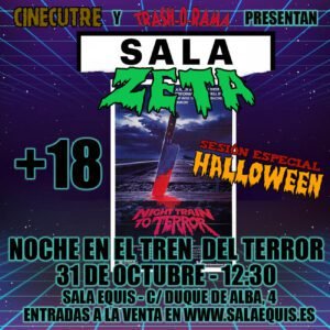 noche en el tren del terror sala equis