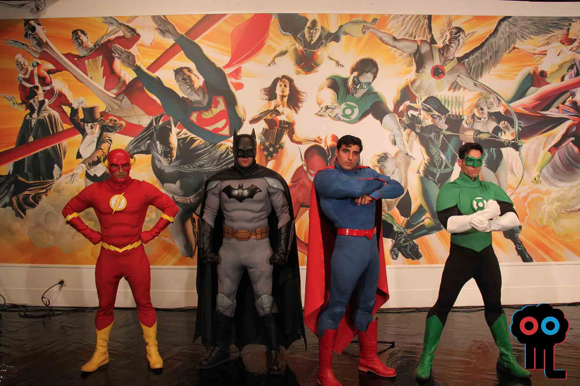 exposición universo DC