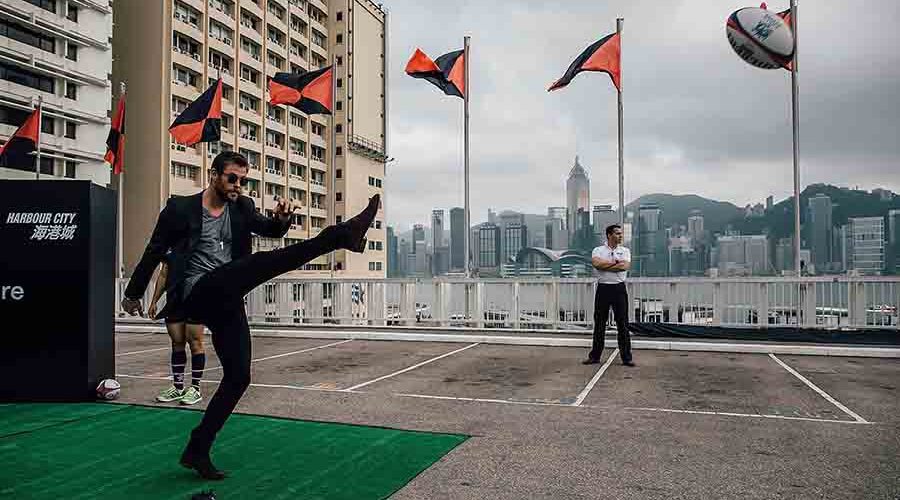 Chris Hemsworth rugby