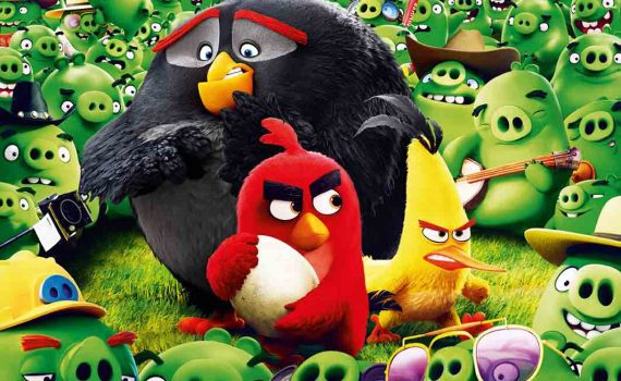 cartel Angry birds, la película