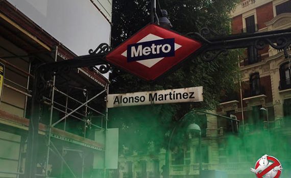cazafantasmas metro