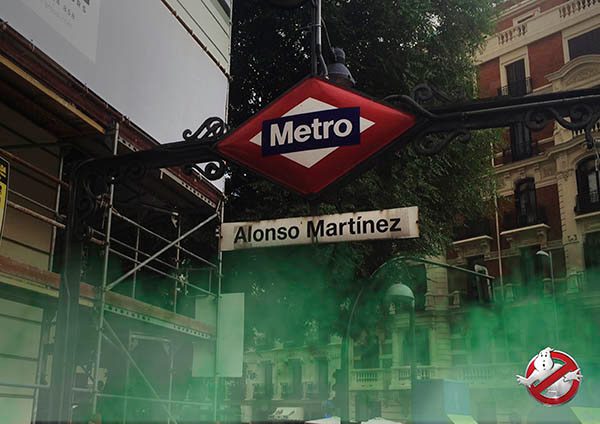 cazafantasmas metro