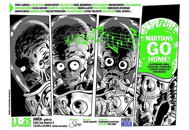 martians go home