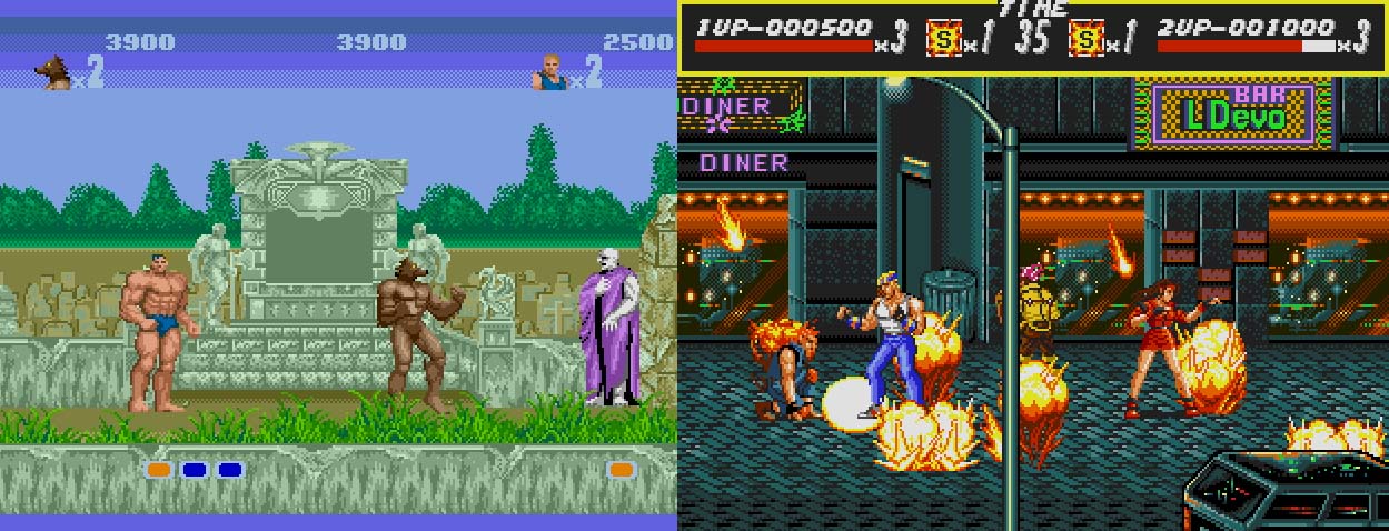 Altered Beast Streets rage