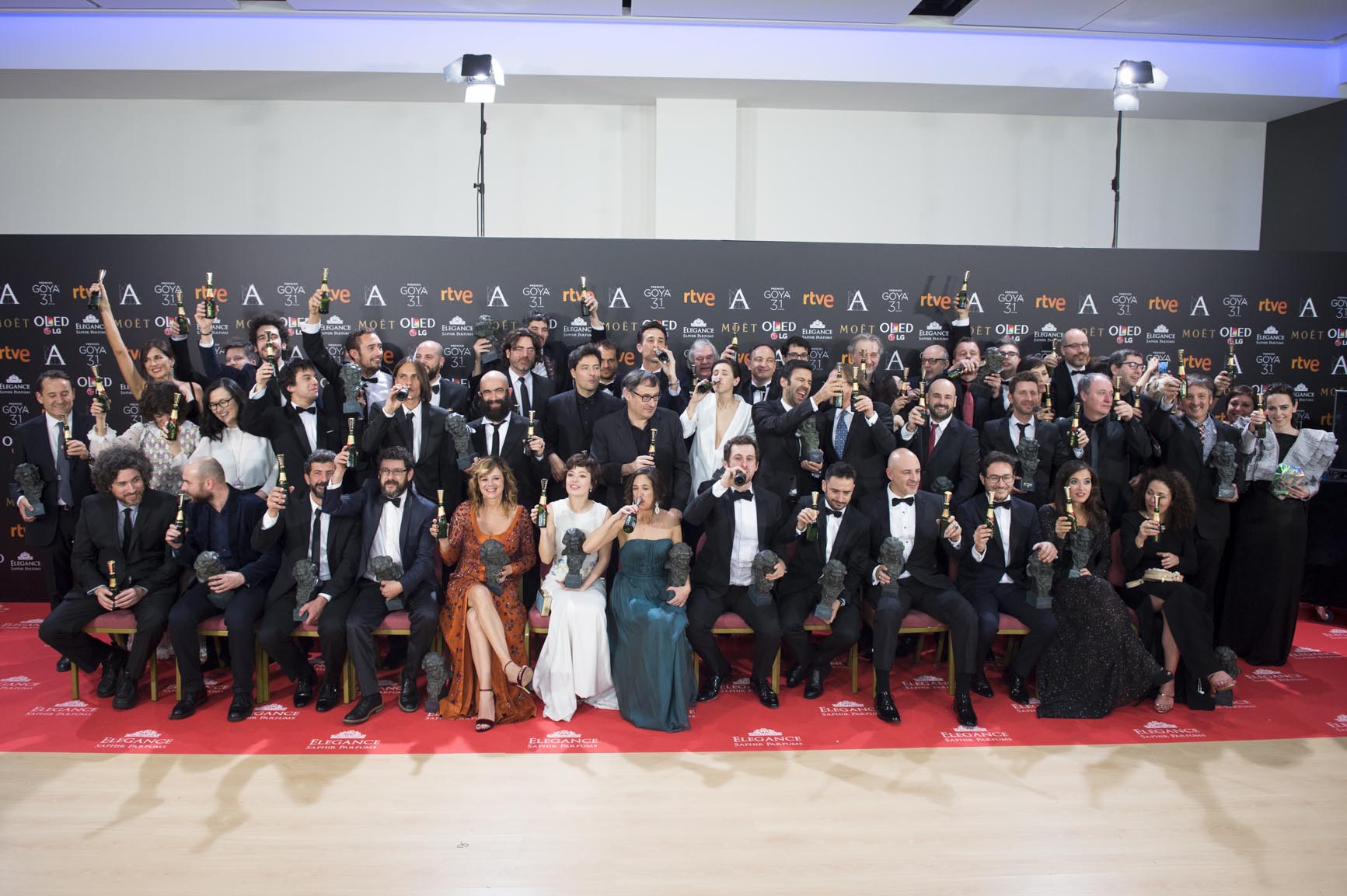 Palmarés de los Premios Goya 2017