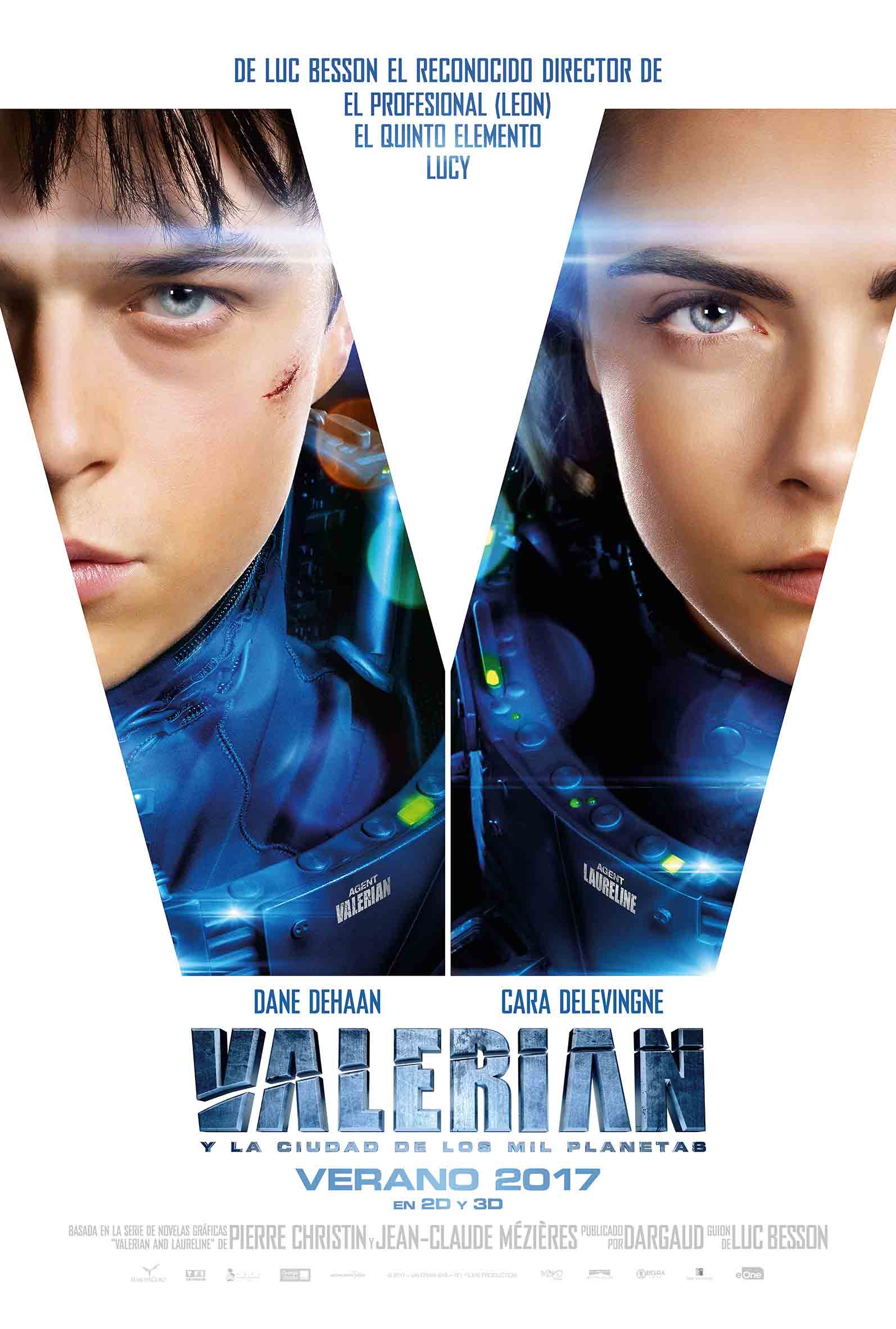 Teaser poster de ‘Valerian y la ciudad de los mil planetas’