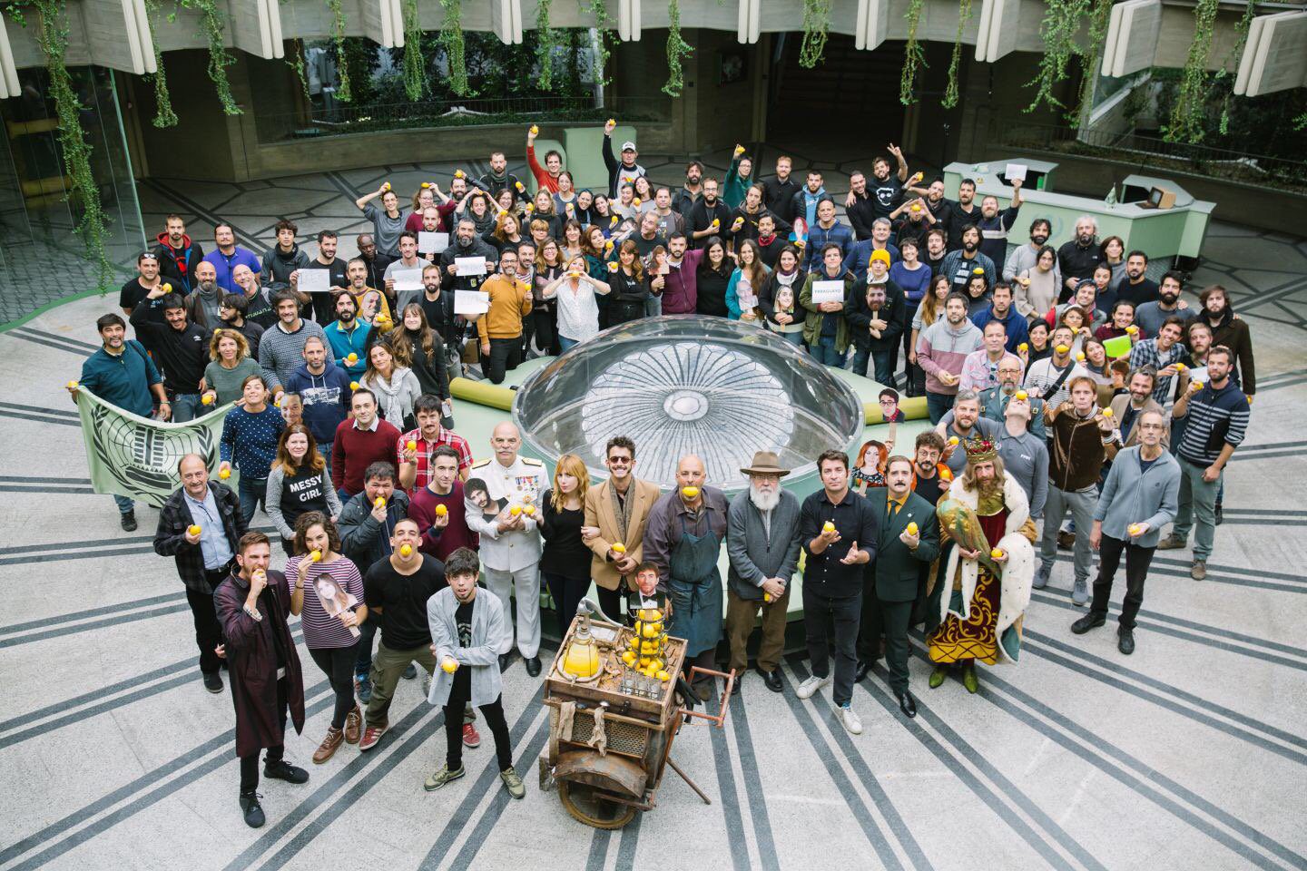 rodaje tiempo después