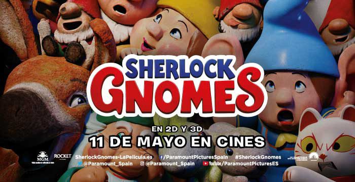 tráiler Sherlock Gnomes