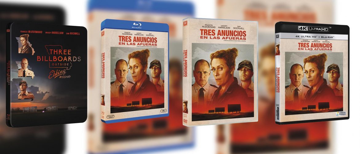 dvd tres anuncios en las afueras