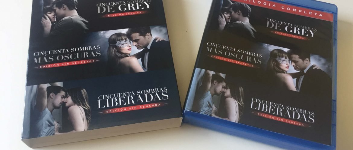 Pack Blu-ray Cincuenta Sombras