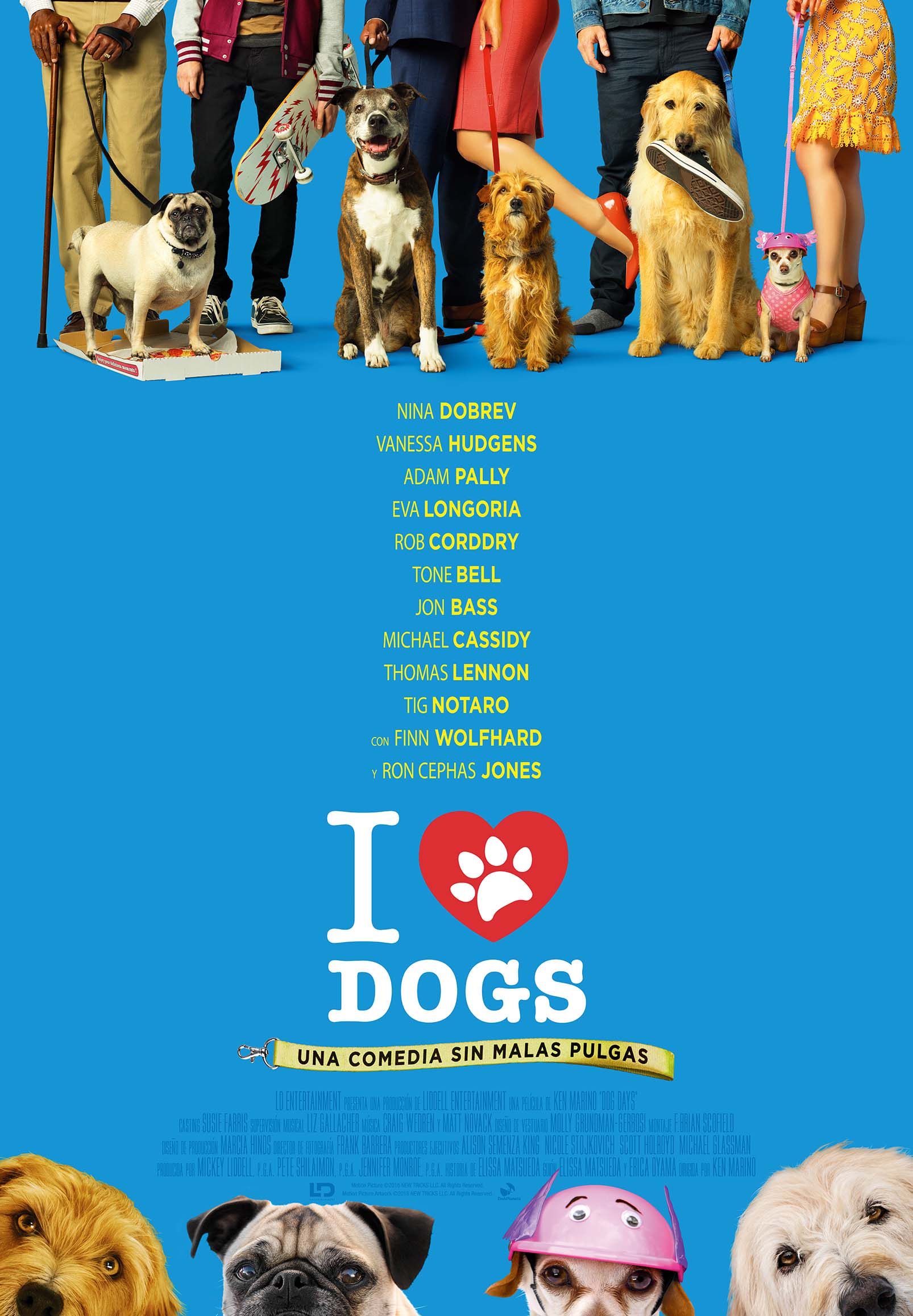 Eva Longoria y Vanessa Hudgens protagonizan ‘I love dogs’