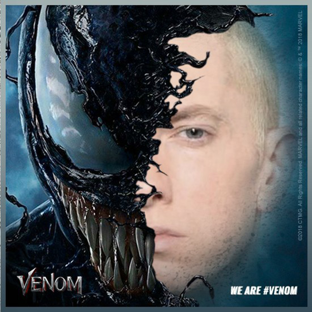 EMINƎM canta la canción de ‘Venom’