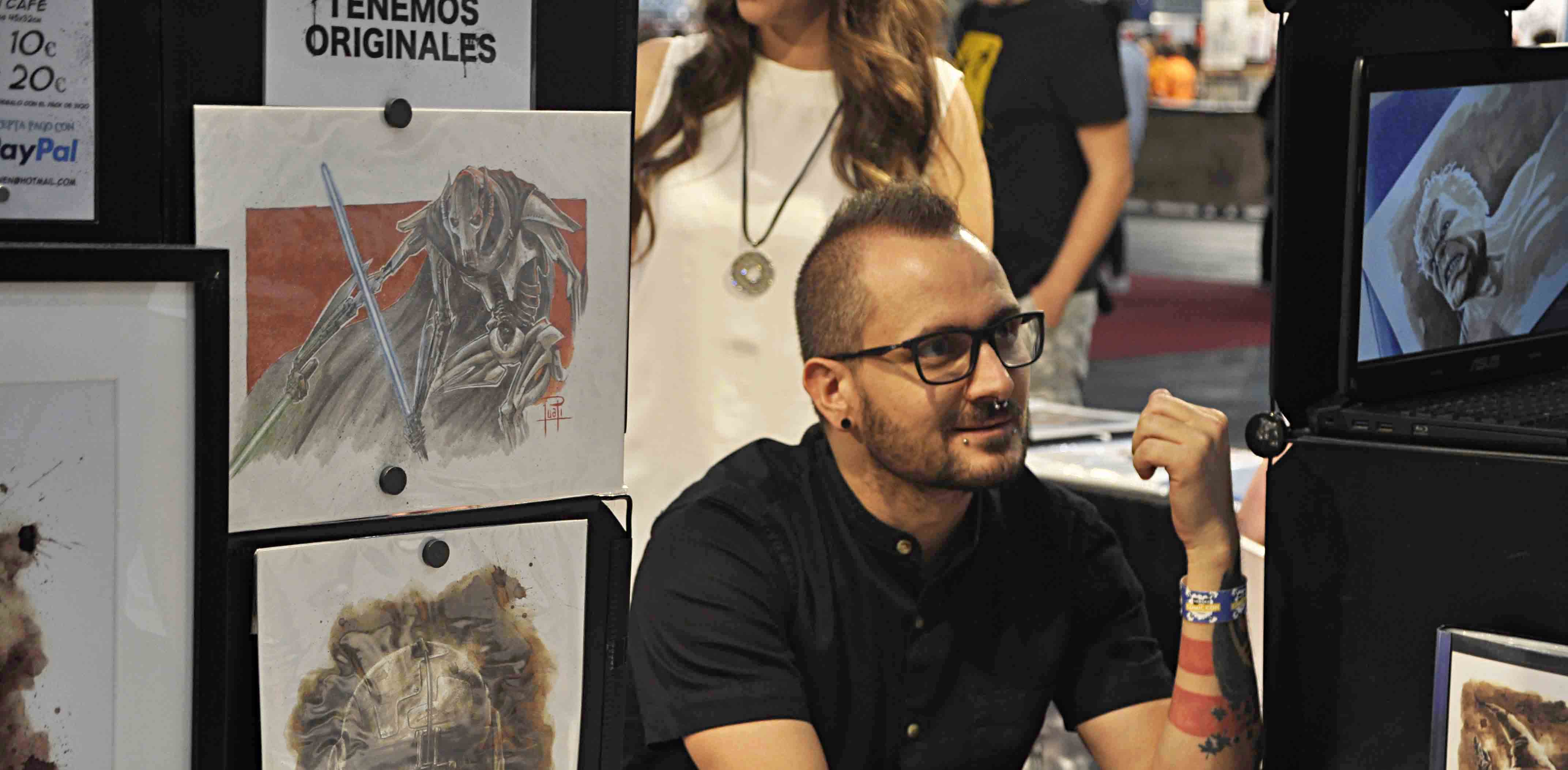 Entrevista a Juapi Coffee Artist en Heroes Comic Con Madrid