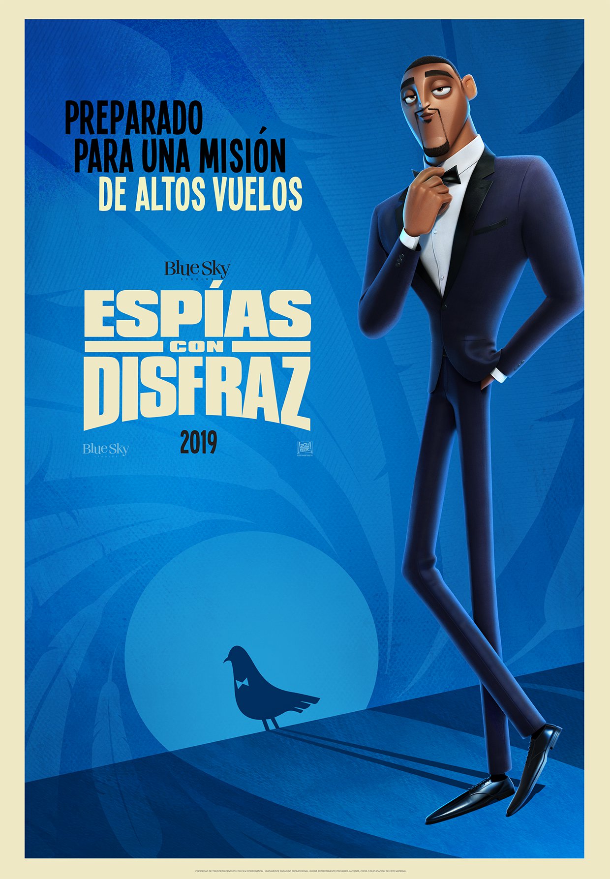 Will Smith convertido en personaje de animación para ‘Espías con disfraz’