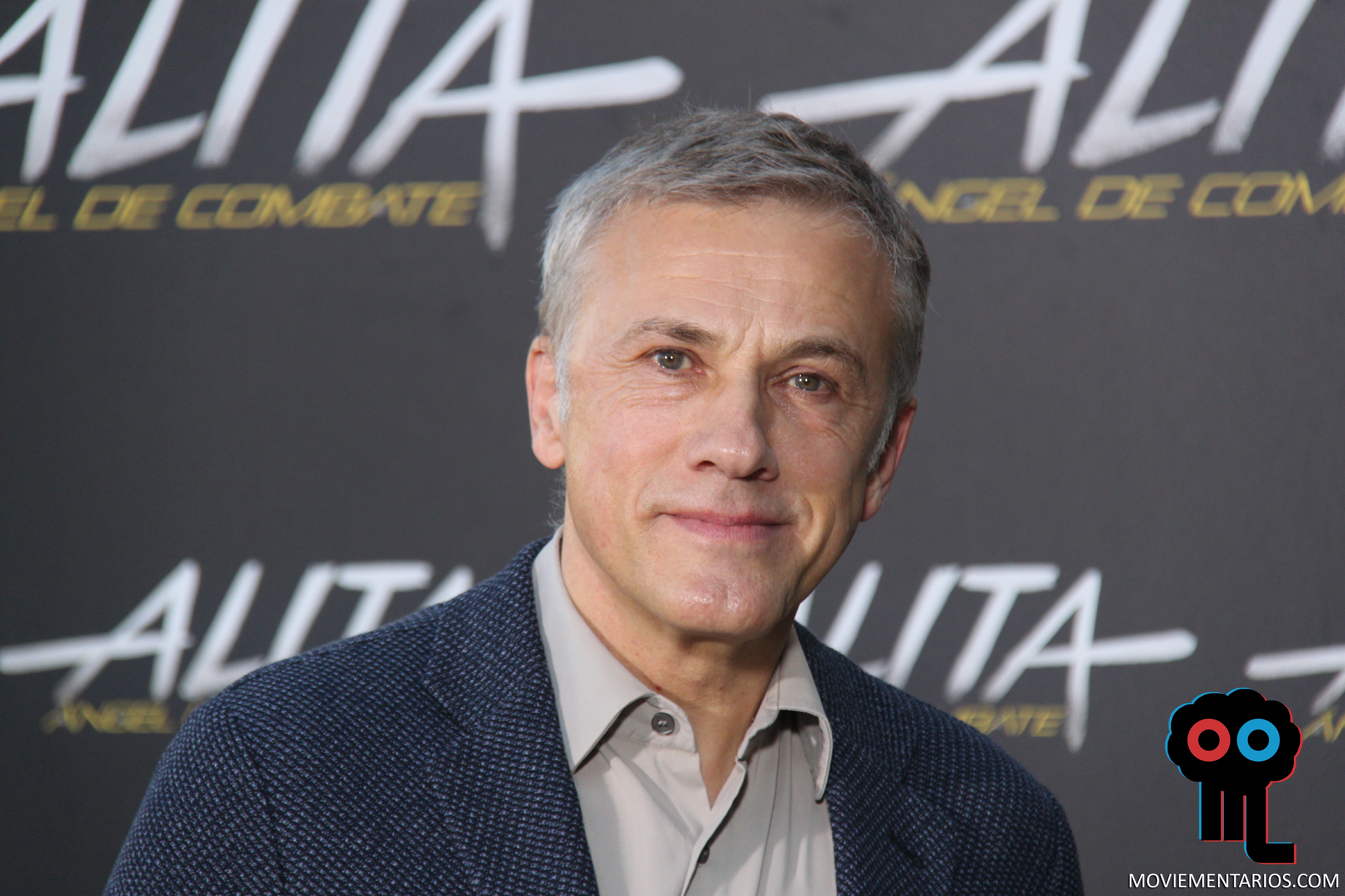 Hemos estado con Christoph Waltz que presenta ‘Alita: Ángel de combate’