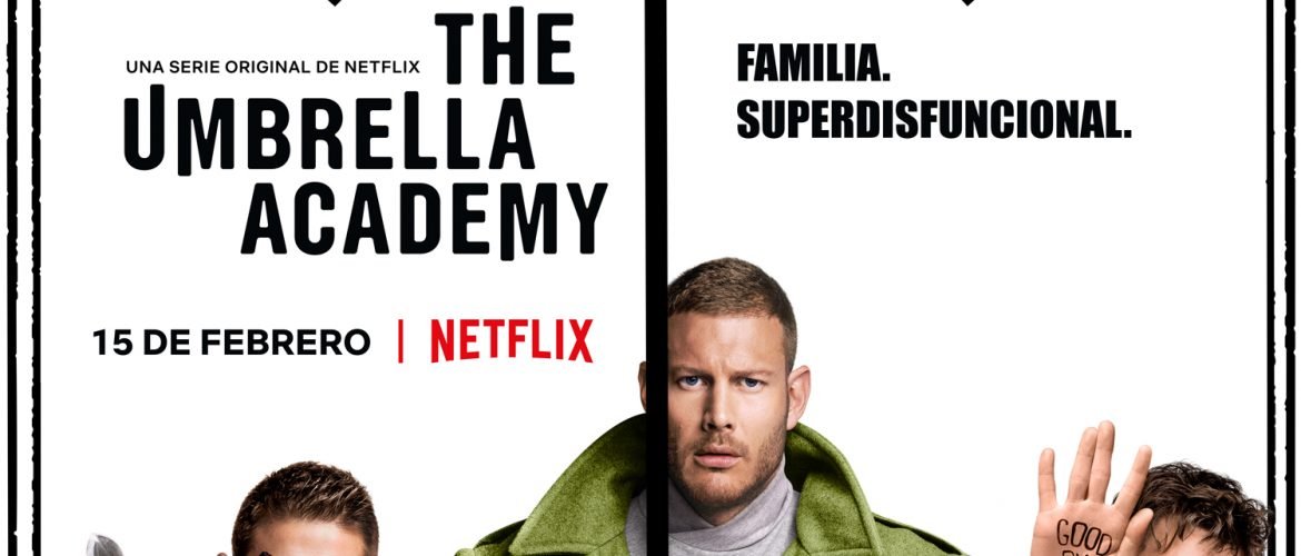 tráiler the umbrella academy poster