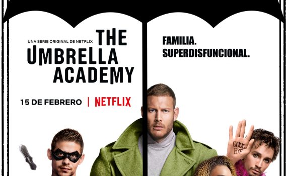 tráiler the umbrella academy poster