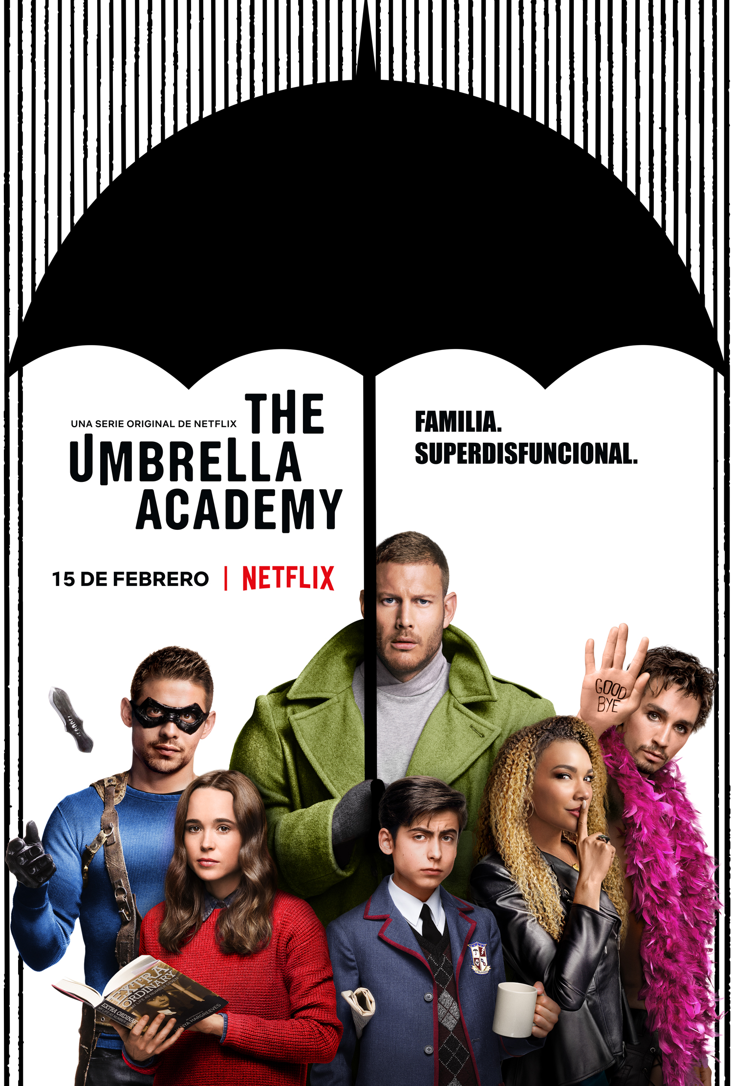tráiler the umbrella academy poster
