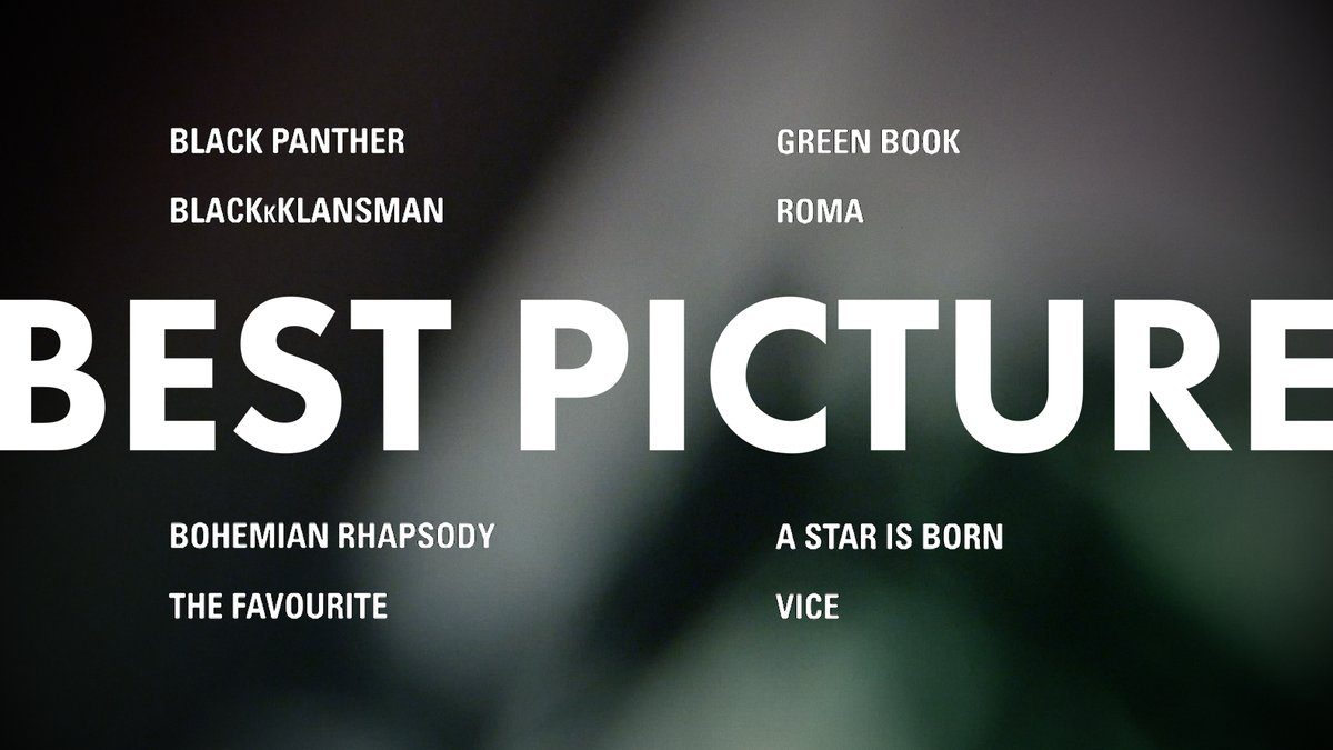 nominados Oscars 2019