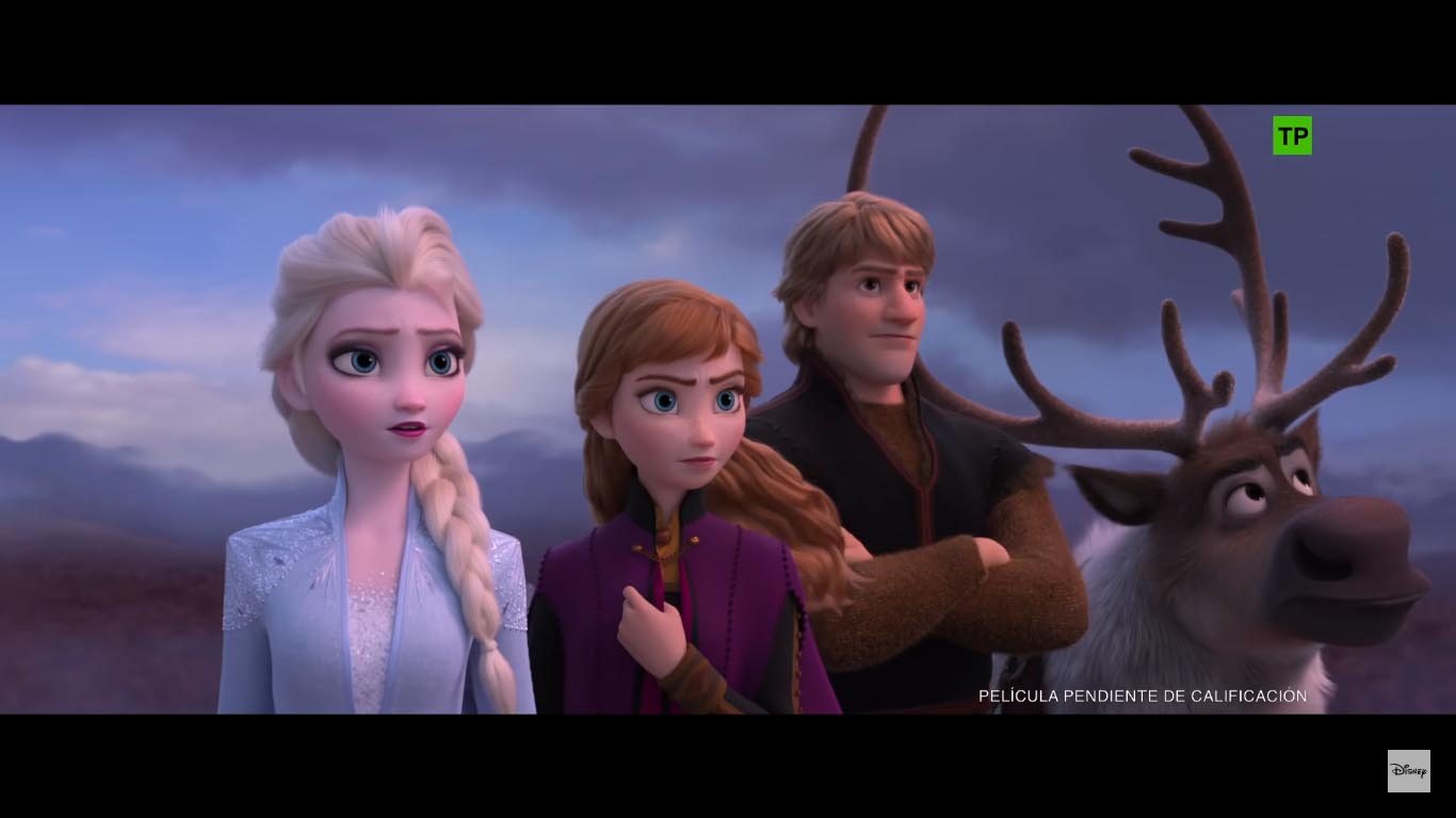 tráiler frozen 2