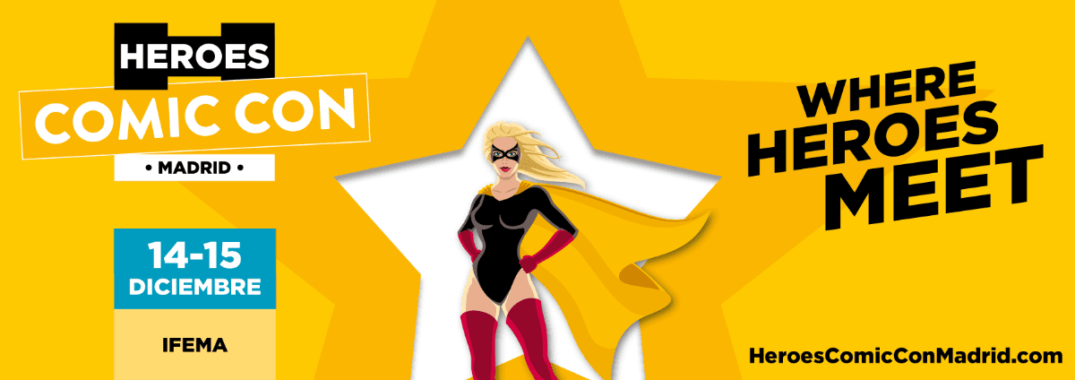 fecha heroes comic con 2019