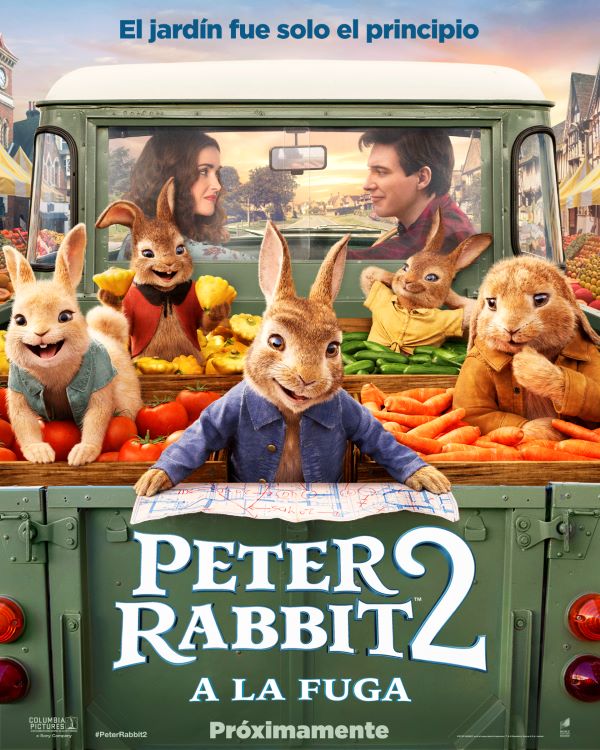 Teaser de la segunda parte de ‘Peter Rabbit’