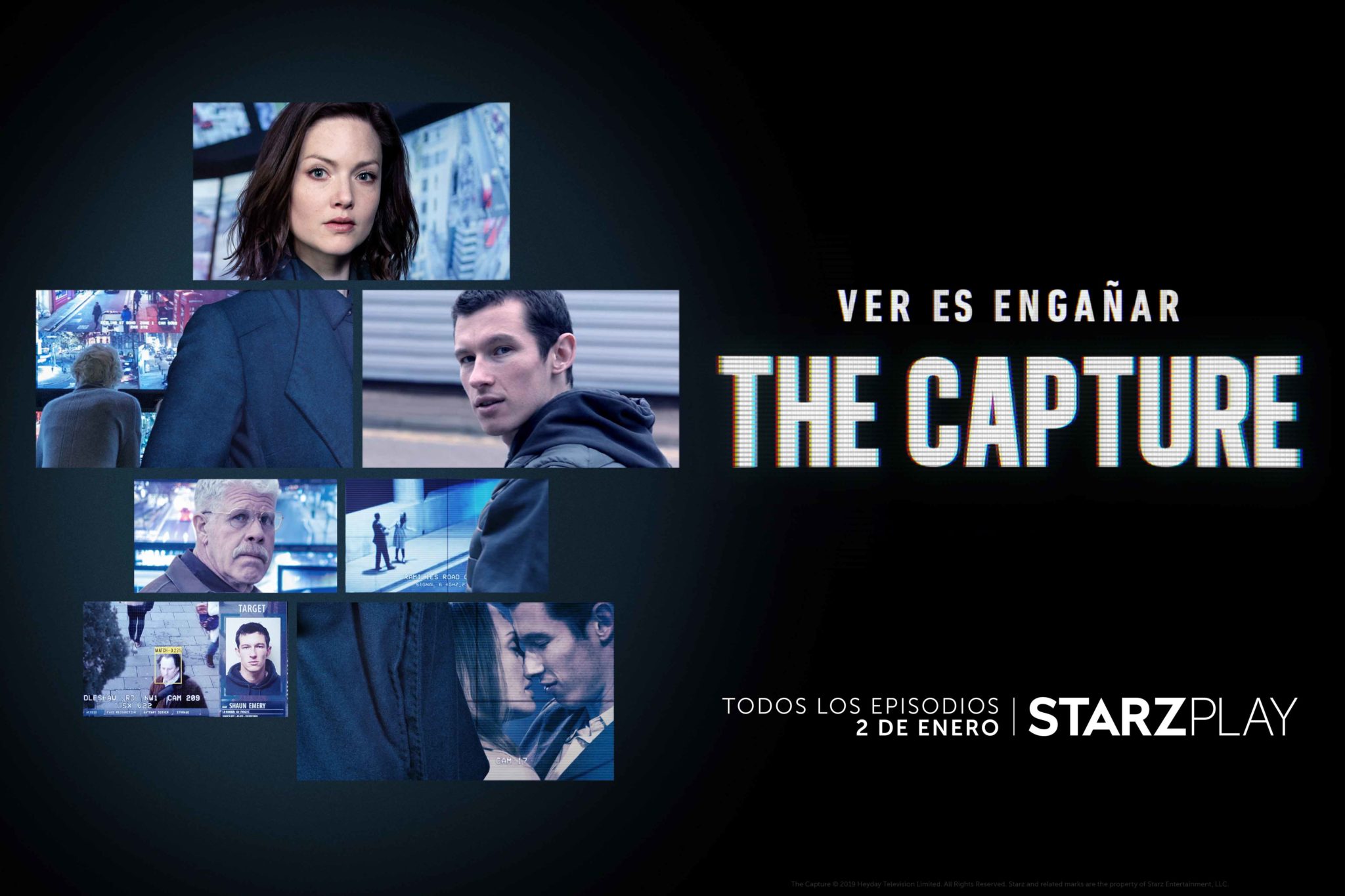 El 2 de enero se estrena ‘The Capture’ en Starzplay