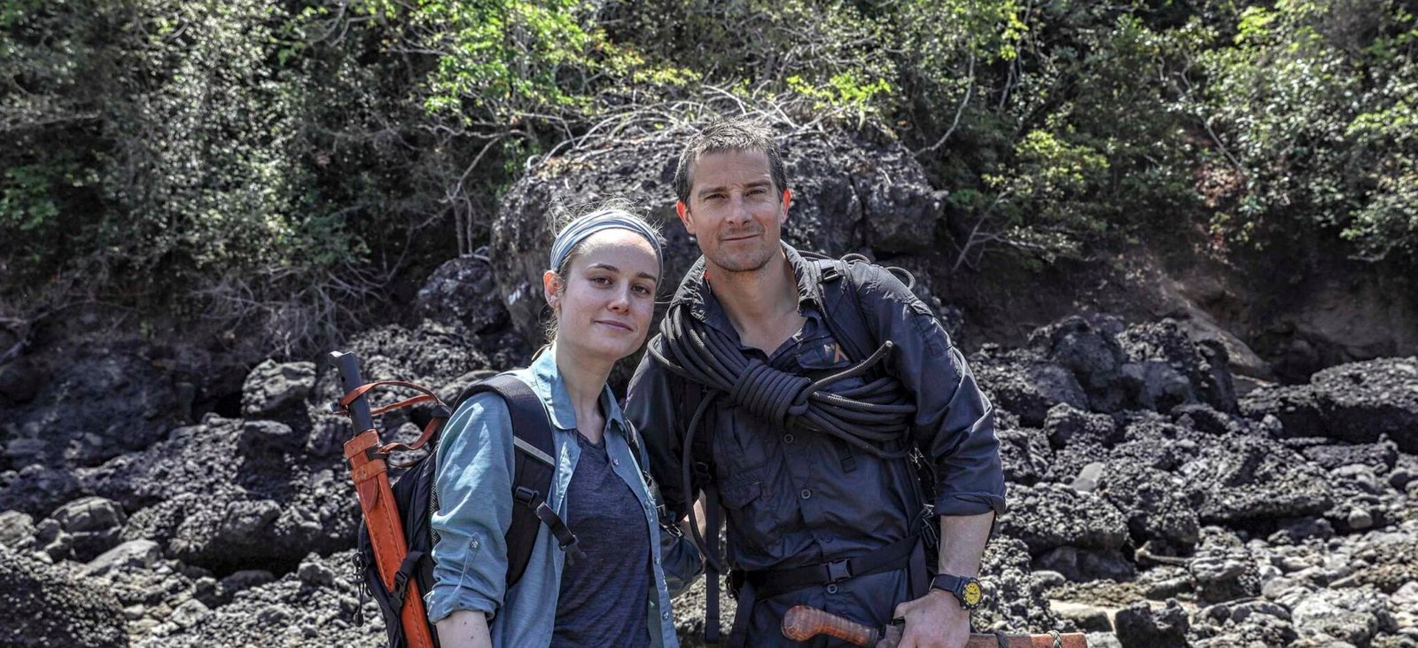 Bear Grylls brie larson