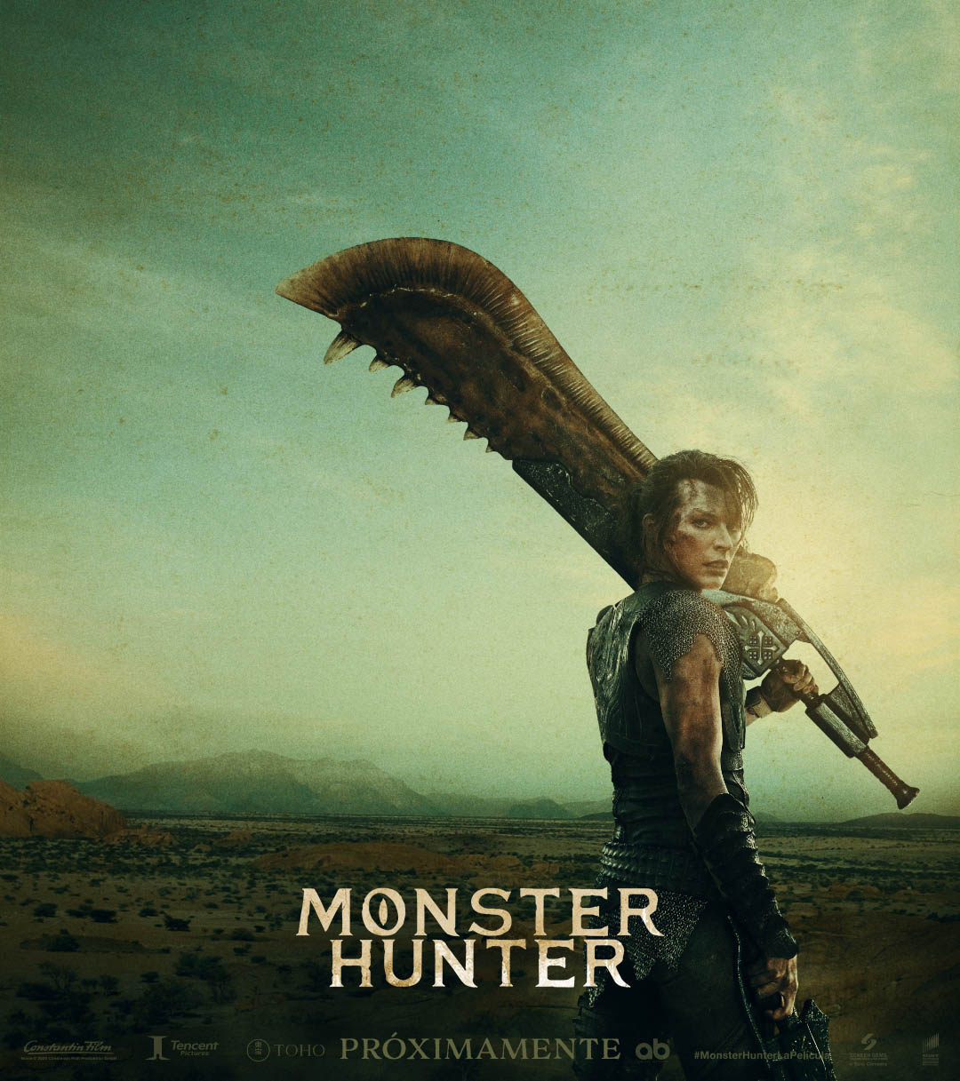 Primer cartel de ‘Monster hunter’ con Milla Jovovich