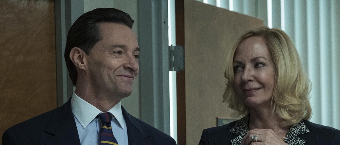 La estafa Hugh Jackman and Allison Janey