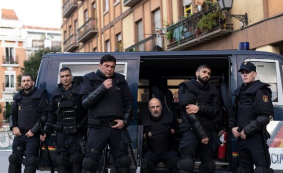 movistar antidisturbios