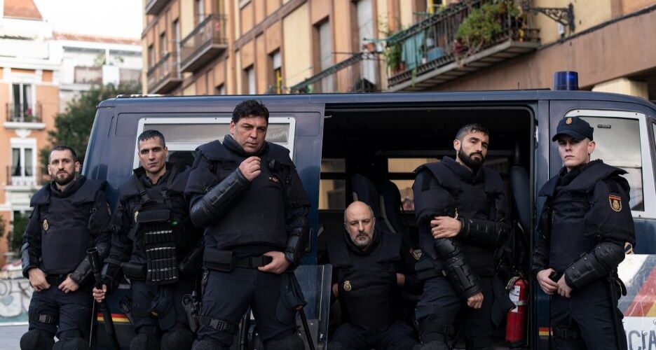 movistar antidisturbios