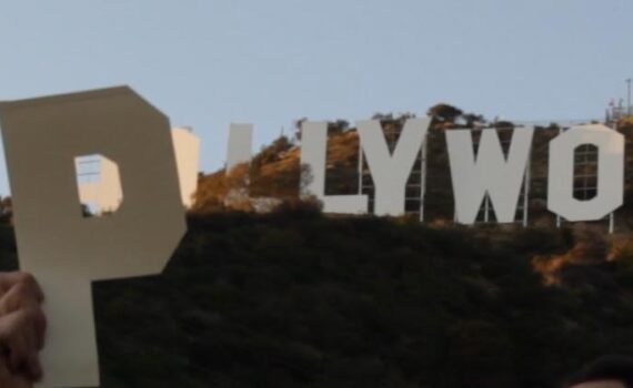 hbo pollywood letrero