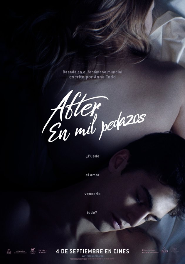 Primer cartel y fecha de estreno de ‘After. En mil pedazos’