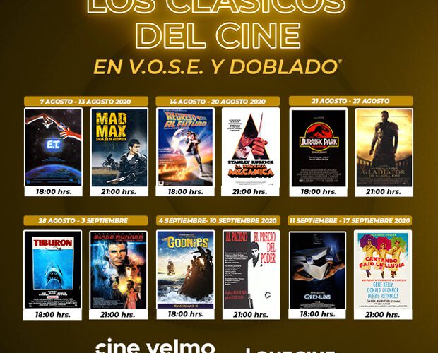 Cine Clásico Palafox Tiburón Blade Runner