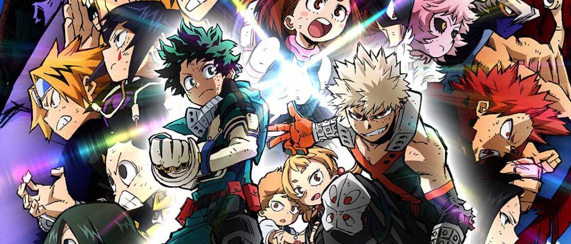 my hero academia el despertar de los héroes cartel