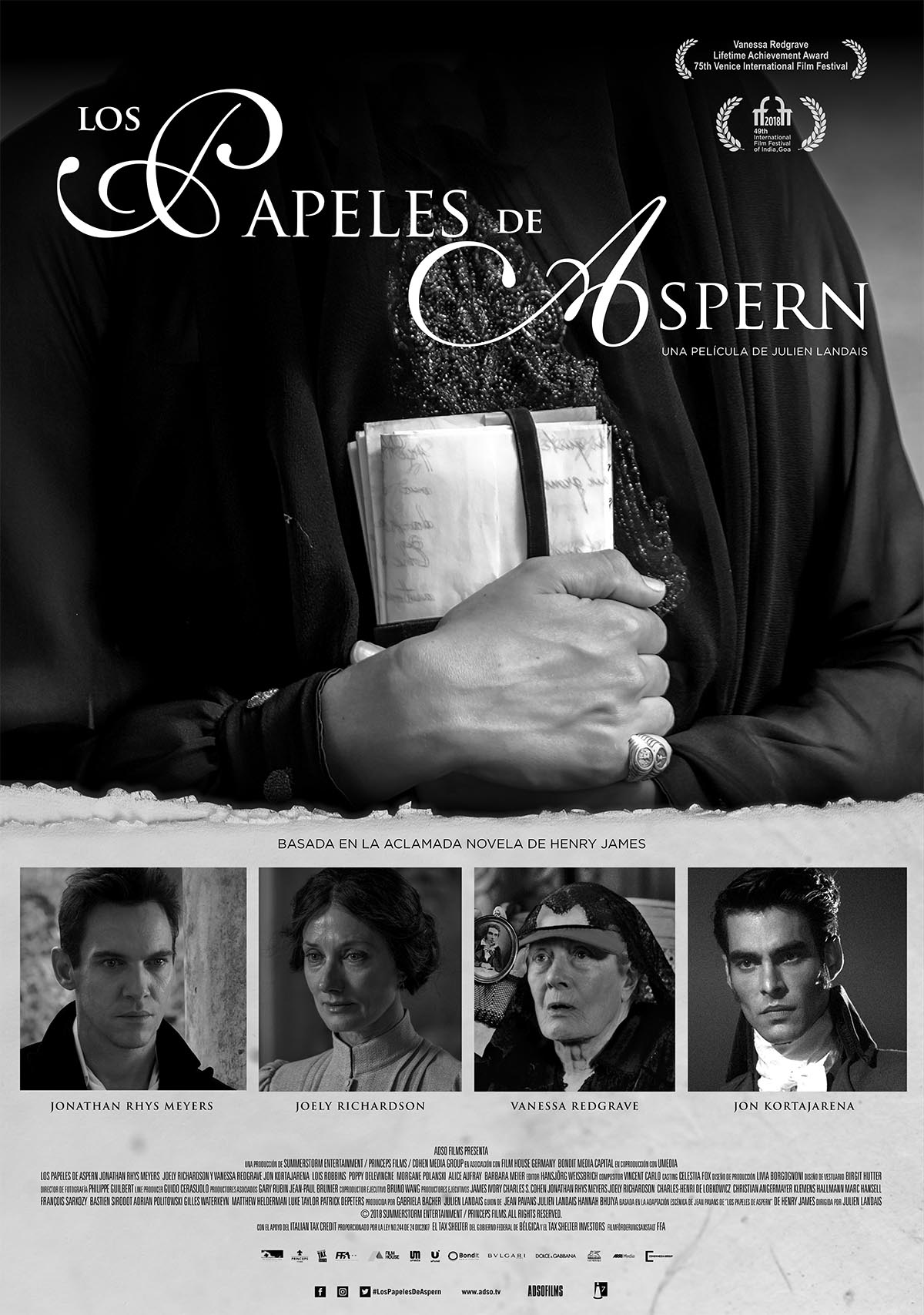 ‘Los papeles de Aspern’ se estrenará en cine de España