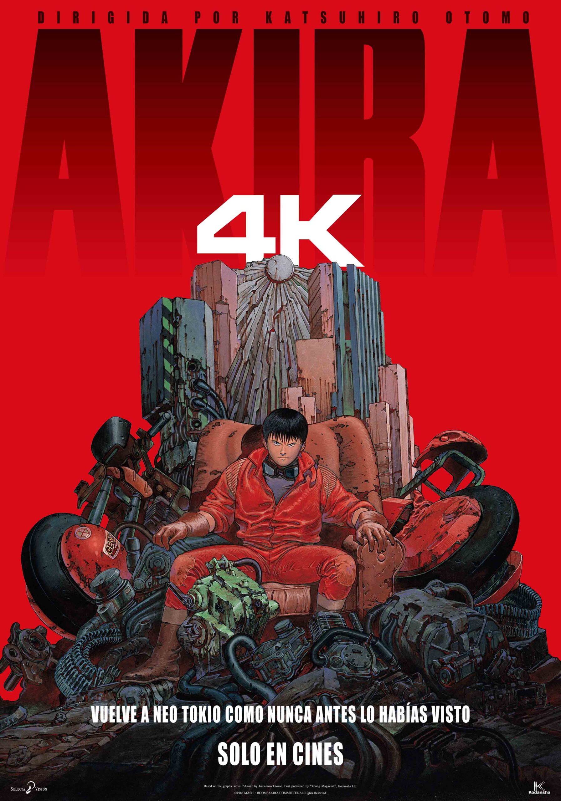 ‘Akira’ será reestrenada en 4k