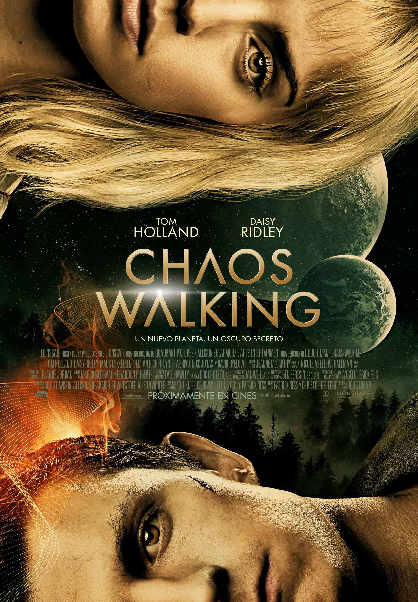 ‘Chaos Walking’, cartel de la película de Doug Liman