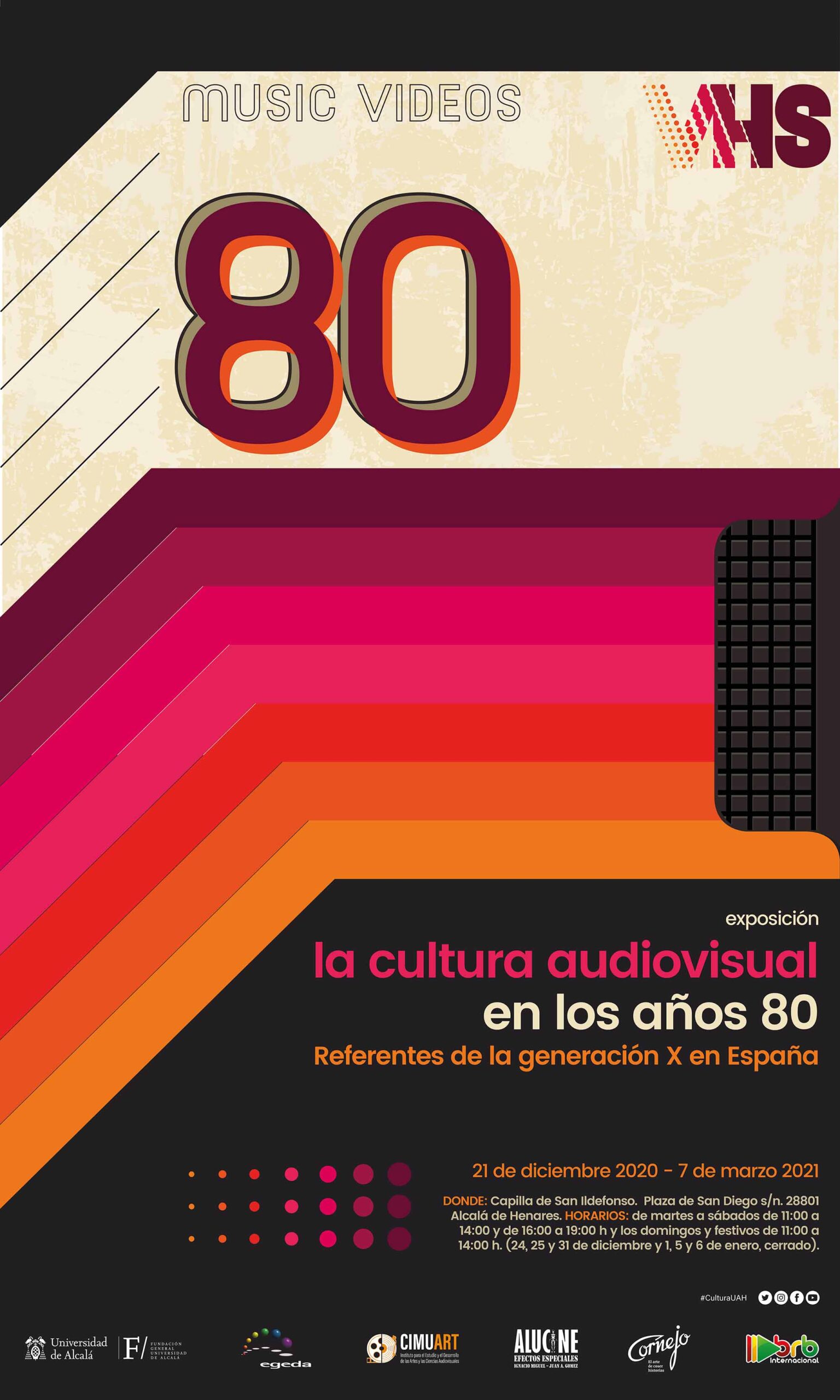Exposición La cultura audiovisual en los años 80. Referentes de la Generación X en España