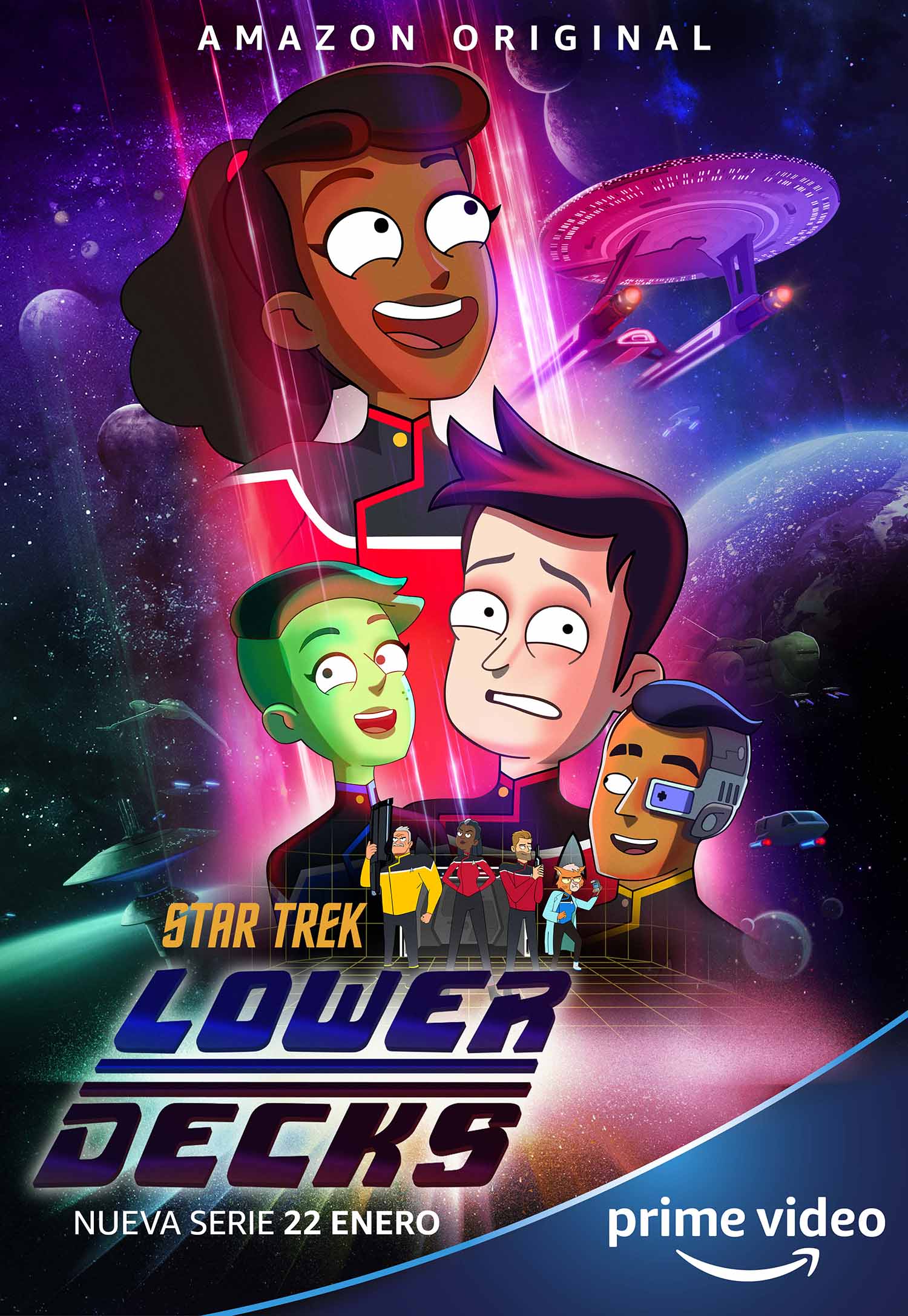 ‘Star Trek: Lower Decks’ serie creada por uno de los guionistas de ‘Rick y Morty’