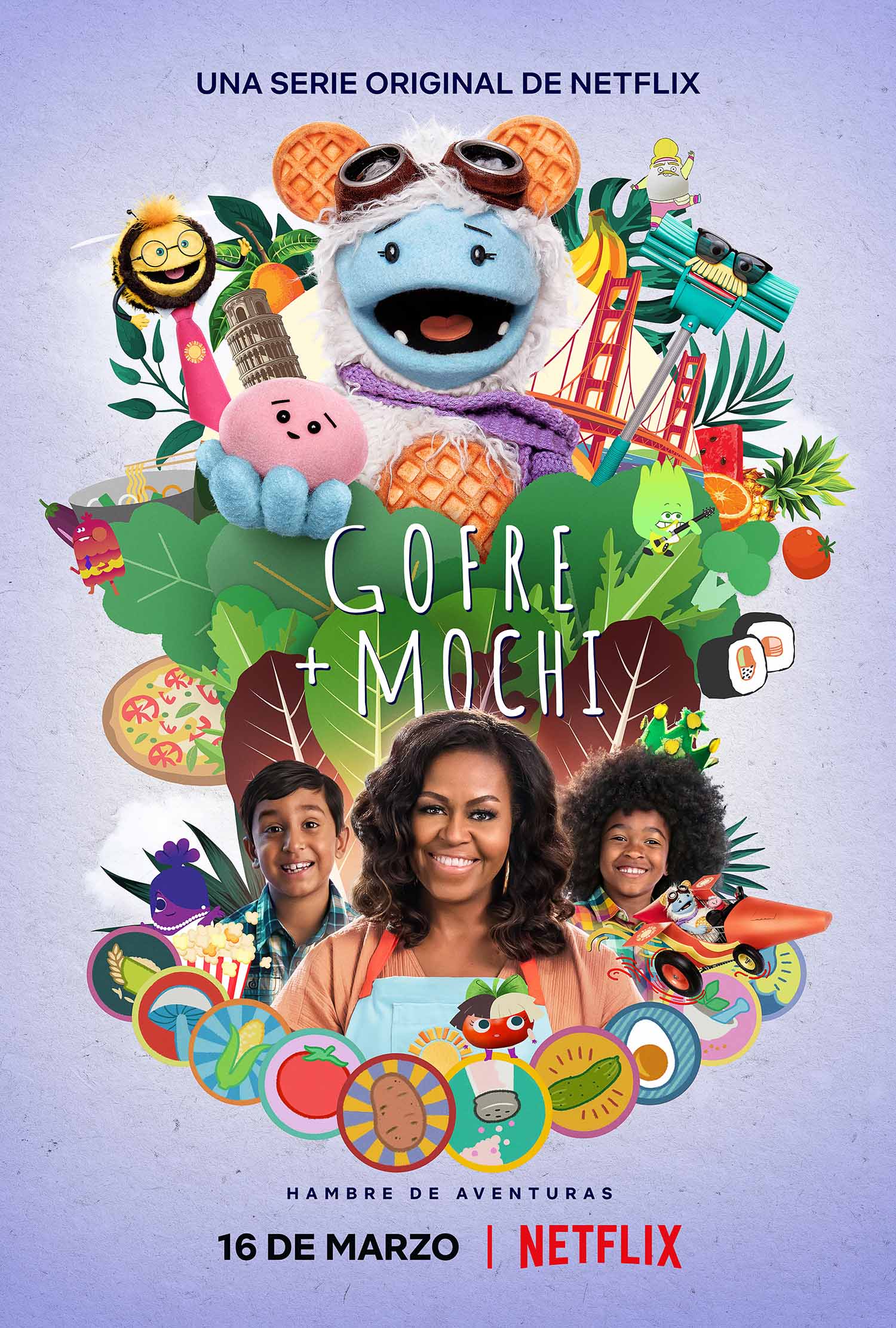 Netflix estrenará ‘Gofre + Mochi’ con Michelle Obama