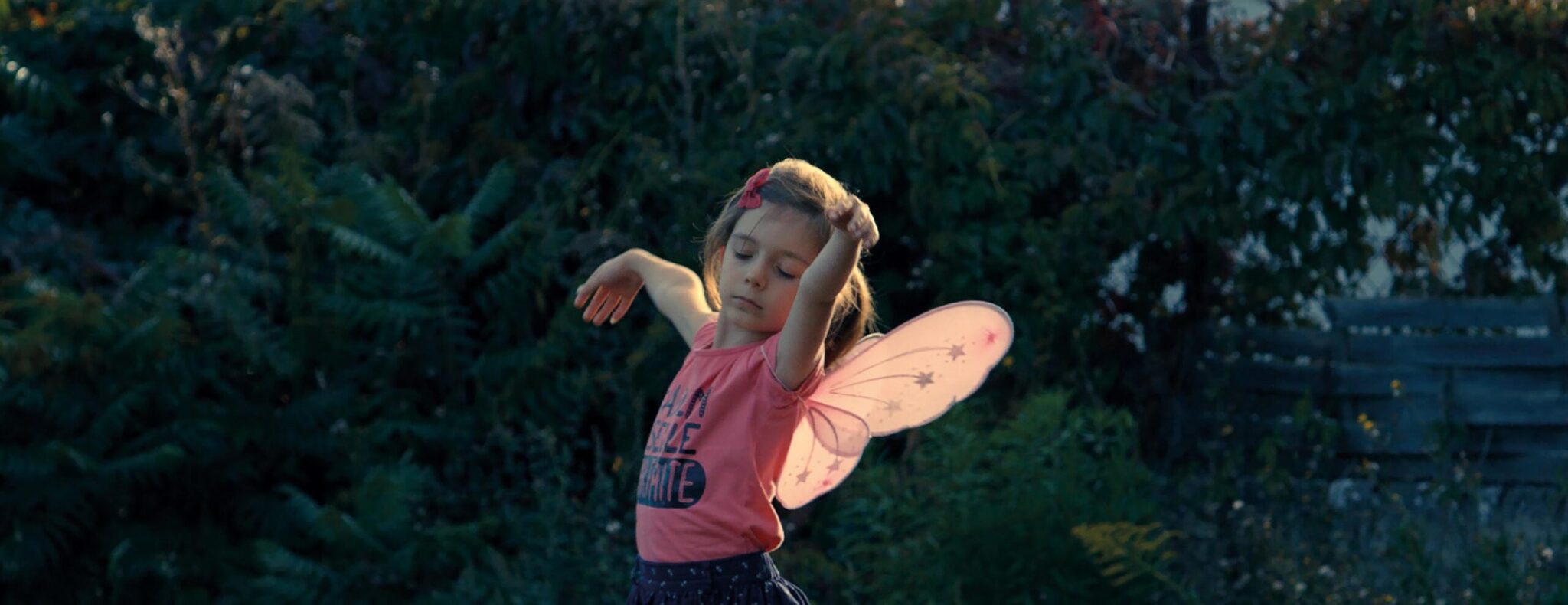 una niña